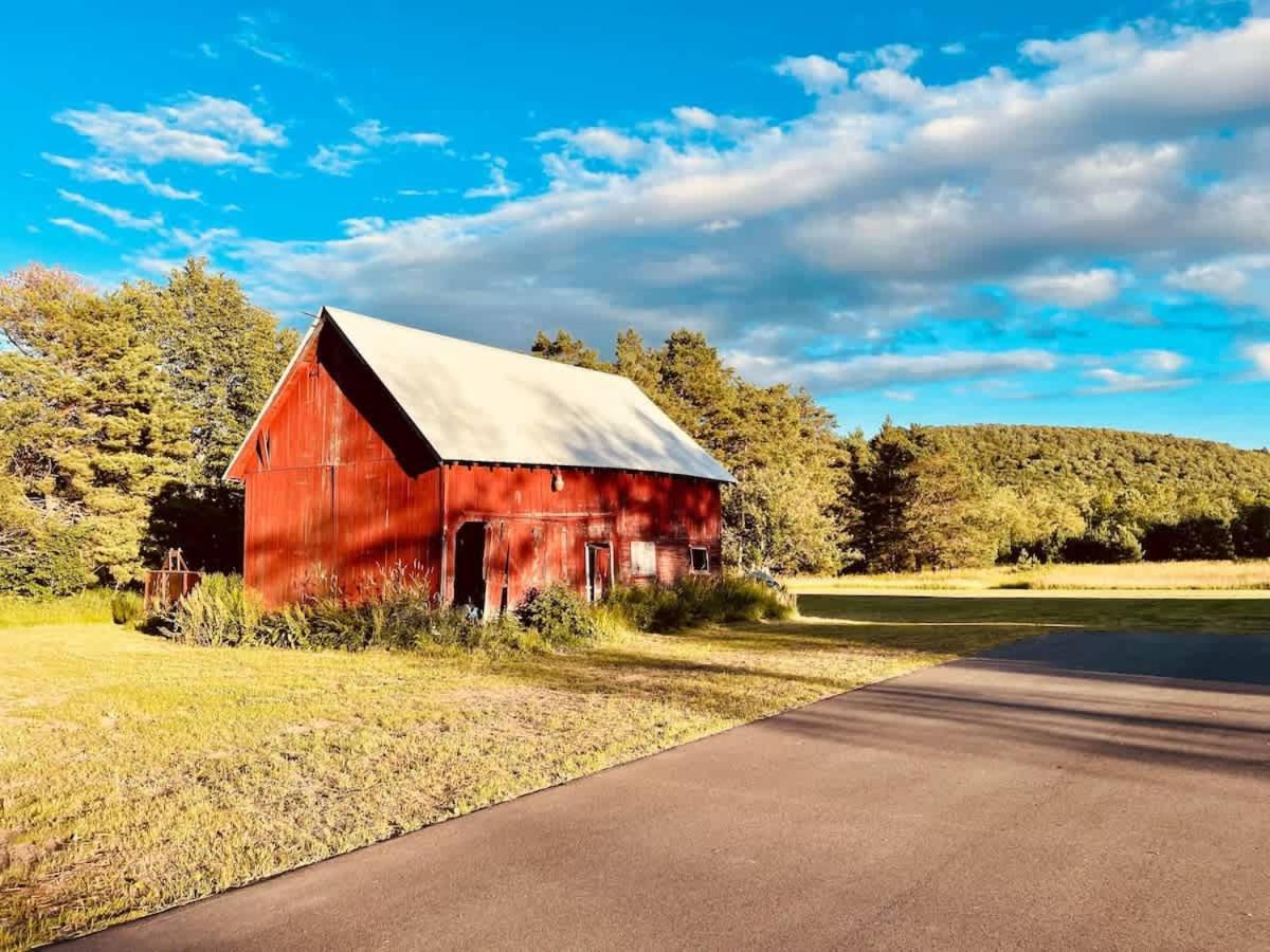 Stunning Log Cabin Getaway At The Hannu Haus ไอรอนวูด ภายนอก รูปภาพ