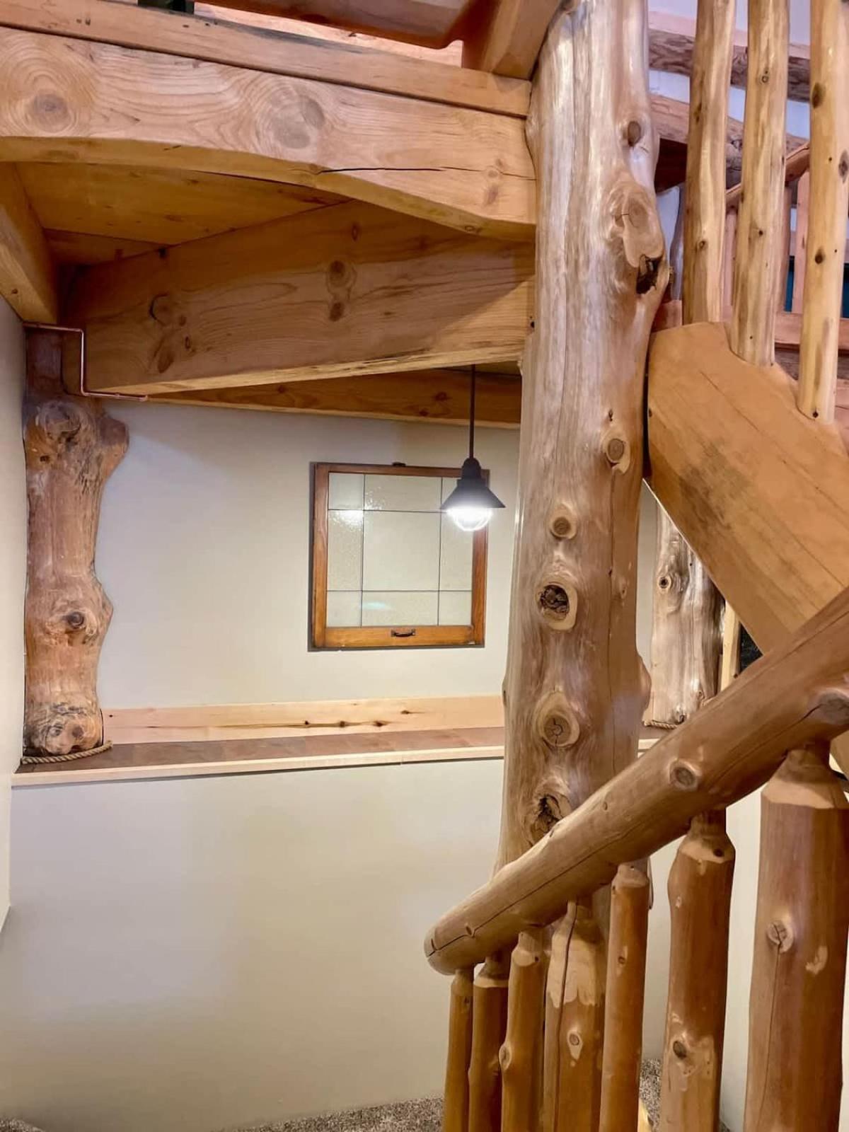 Stunning Log Cabin Getaway At The Hannu Haus ไอรอนวูด ภายนอก รูปภาพ