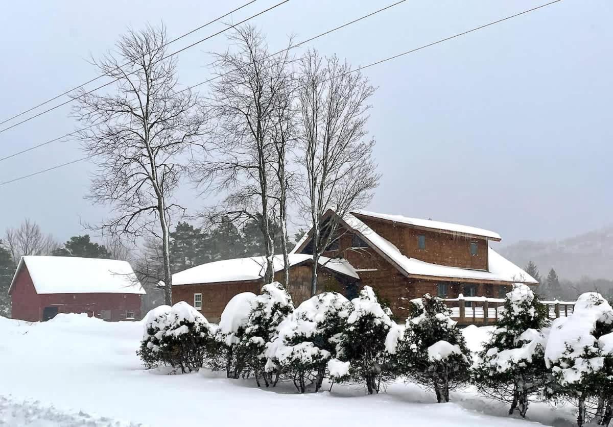 Stunning Log Cabin Getaway At The Hannu Haus ไอรอนวูด ภายนอก รูปภาพ