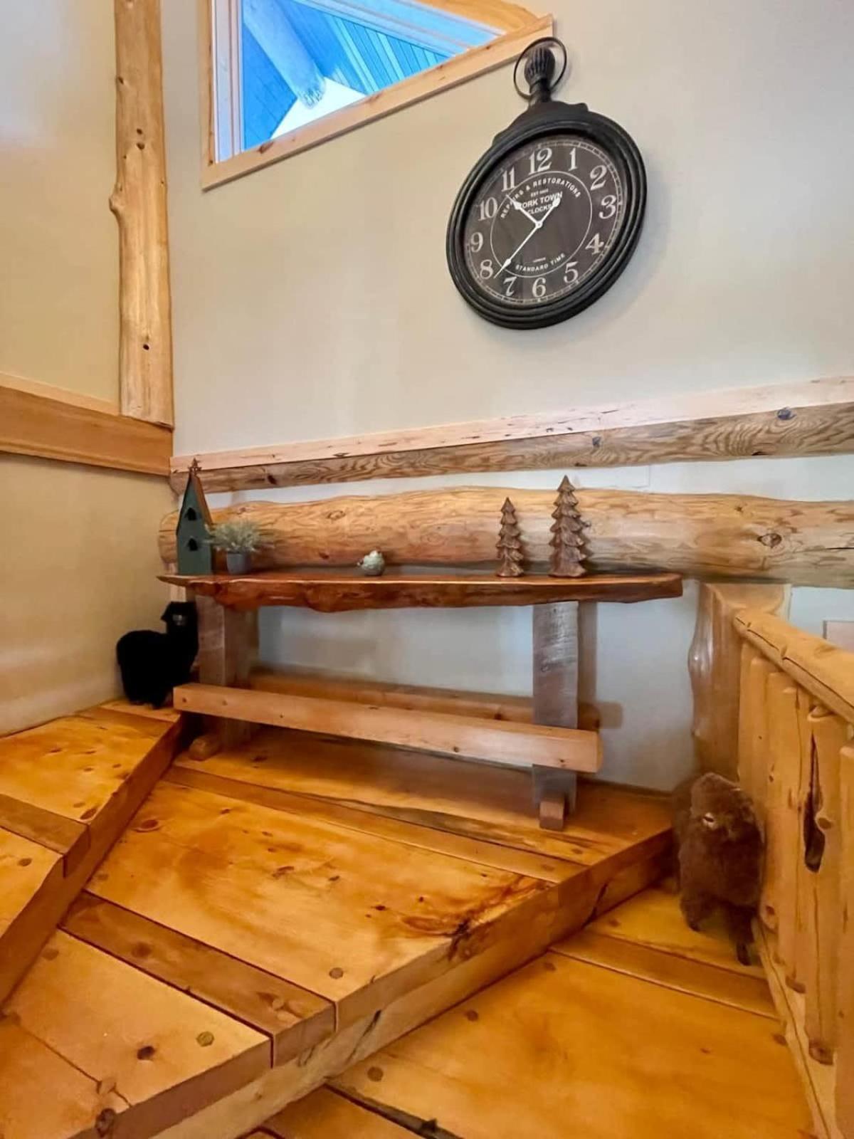 Stunning Log Cabin Getaway At The Hannu Haus ไอรอนวูด ภายนอก รูปภาพ